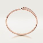 Panthère de Cartier Bracelet, Small Model, Pavé Diamonds, 18K Rose Gold - Image 9