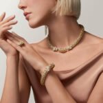 Panthère de Cartier Bracelet,Cartier with Pavé Diamonds, 18K Yellow Gold - Image 3