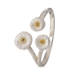 BLOSSOMS DIAMONDS Gold-Vermeil Silver Daisy Buccellati,Bracelet with Fancy Diamonds