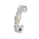 BLOSSOMS VERMEIL Gold-Vermeil Silver Daisy Cuff Buccellati,Bracelet