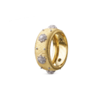 MACRI ETERNELLE Yellow and White Gold Wedding Buccellati,Ring - Image 3